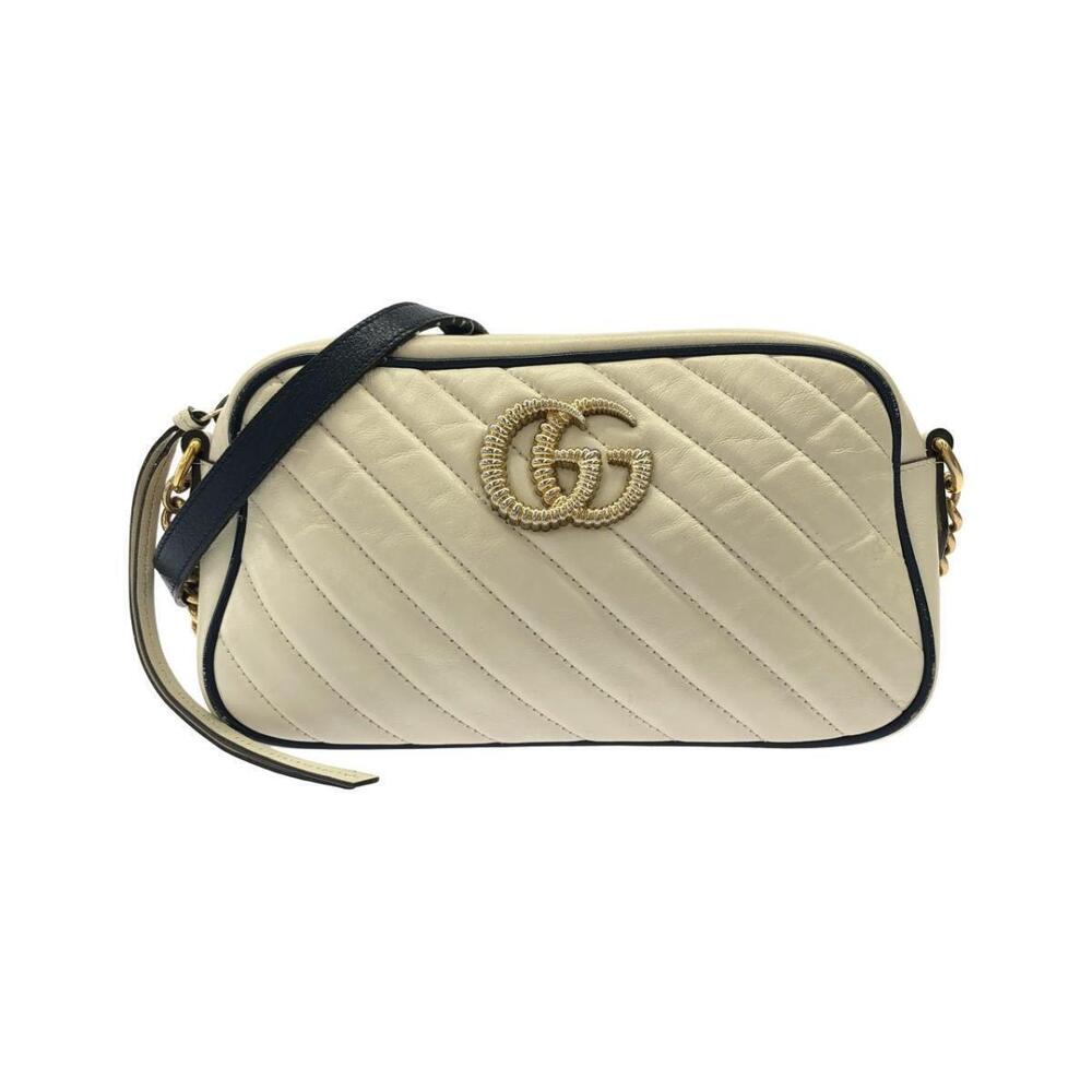 Gucci GG Marmont Shoulder Bag Mystic White